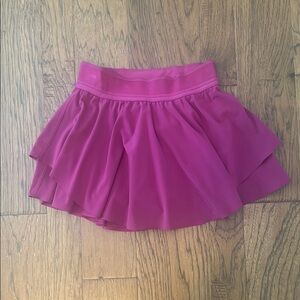 Lululemon Athletica Court Rival High Rise Skirt in Magenta Purple